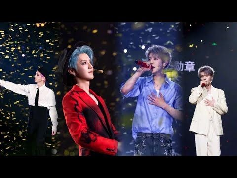 鹿晗LuHan 《勋章》| 三巡演唱会（武汉站）| 收官之夜，当《勋章》响起，是属于鹿晗和大家的默契共振。（ LuHan πDAY Concert in Wu Han 2023 ）