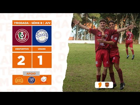 [VT] - DESPORTIVO 2 X 1 URANO [1ª RODADA | SUBURBANA SÉRIE B | JUV]