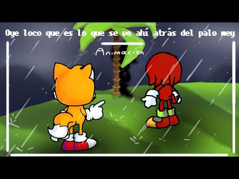 Oye loco que es lo que se ve ahí detrás del palo wey Sonic.exe The Disaster | Animación