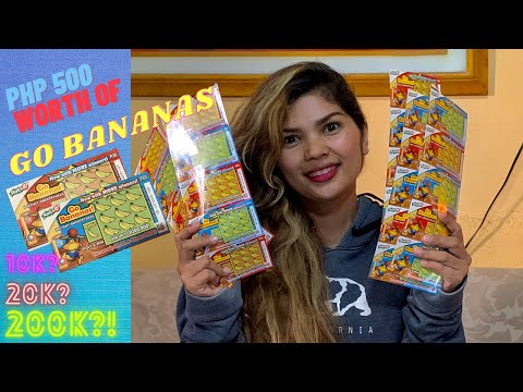 Scratch It! Buksan natin Php 500 Worth Of Go Bananas! 200k o Abono?