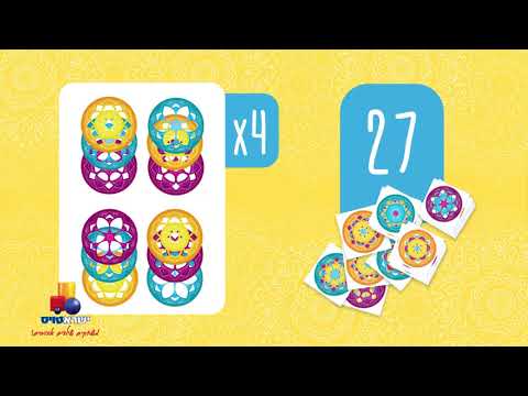 Magic Mandala board game Review in Hebrew