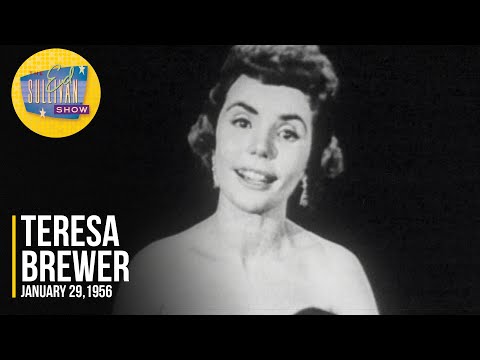 Teresa Brewer "A Tear Fell" on The Ed Sullivan Show
