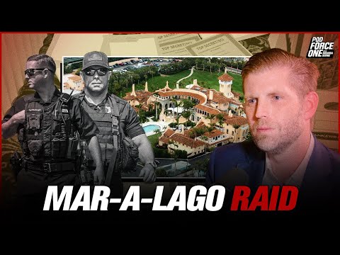Eric Trump Says FBI "Planted Classified Folders" During Mar-a-Lago Raid