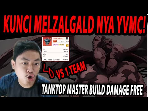 👊YVMC BUILD TANK TERKUAT DI SERVER NYA [MELZALGALD FT. TANKTOP MASTER] - ONE PUNCH MAN The Strongest