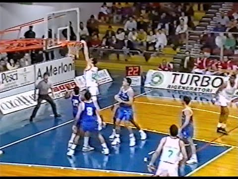A2 1991/'92 Turboair Fabriano Basket - Depi Napoli 94-95