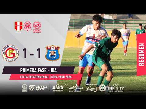 RESUMEN | A.D. TRANSPORTES PABLITO 1 - 1 CORONEL BOLOGNESI | Etapa Departamental de Ancash 2026