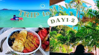 【旅Vlog】子連れハワイ旅🌺癒しの青い海にアサイーボウル、ハワイの魅力満載！