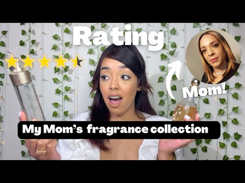 RATING MY MOM’s ENTIRE FRAGRANCE COLLECTION!😱 *MUST WATCH!