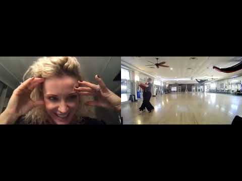 Tumble turn in Foxtrot. Technique & mistakes. Standard style. Online lessons with Edyta Gozzoli.