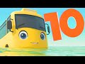 Counting 1 10 Rhymes Go Buster The Yellow Bus Nursery Rhymes Cartoons LBB Kids