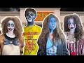WE DID EACH OTHER S HALLOWEEN MAKEUP