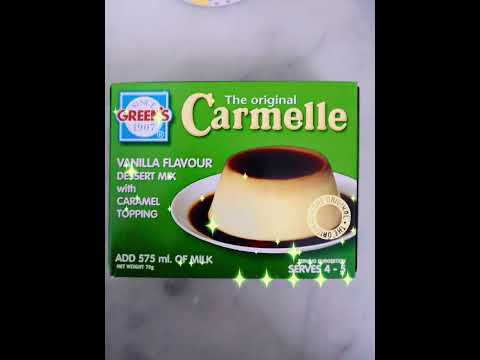 How to make Green's Carmelle/Caramel Pudding
