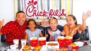 CHICK-FIL-A MUKBANG! | The Extra Family