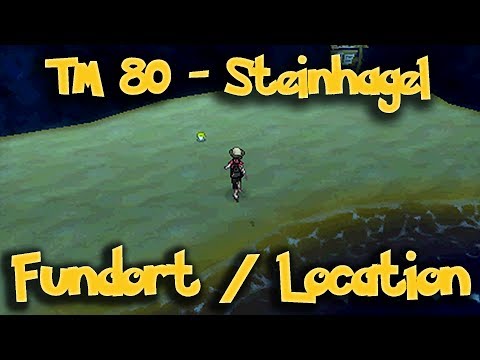 Pokémon Sonne / Mond: TM 80 - Steinhagel / Rock Slide - [Fundort / Location]