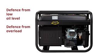 Gasoline generator Black Edition PE-4001 RS ECO