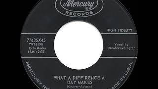 1959 HITS ARCHIVE: What A Difference A Day Makes - Dinah Washington