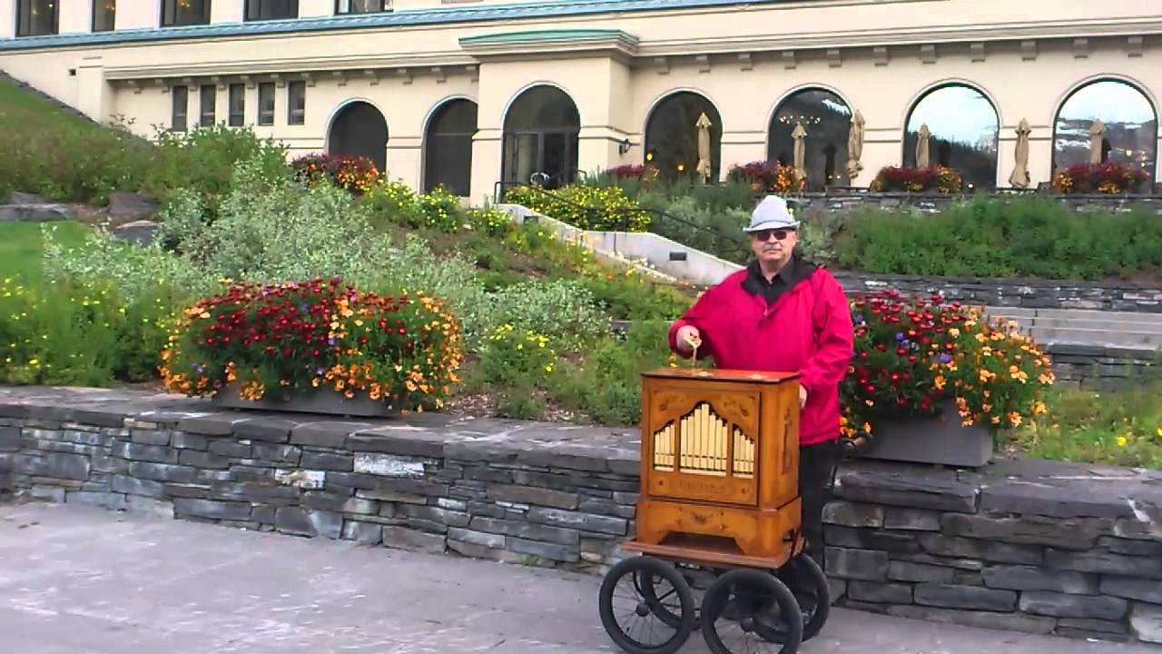 Promotional video thumbnail 2 for Street Organ Player - Capt. Red,  Alberta's #1