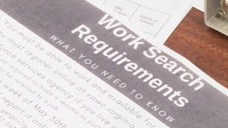 Job search requirements return for unemployment benefits