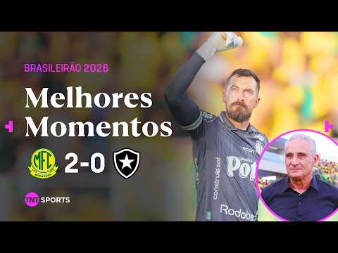 EDUARDO DECIDE E BOTAFOGO AMARGA DERROTA NA ESTREIA DE TITE | MIRASSOL 2 X 0 BOTAFOGO
