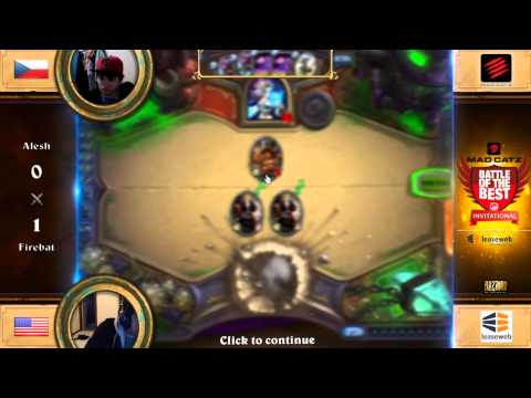Battle of the Best Invitational 1/2015 - Semi Finals - Firebat vs Alesh