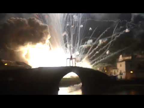 Accidente en el último directo La Magdalena 2018 Cangas del Narcea