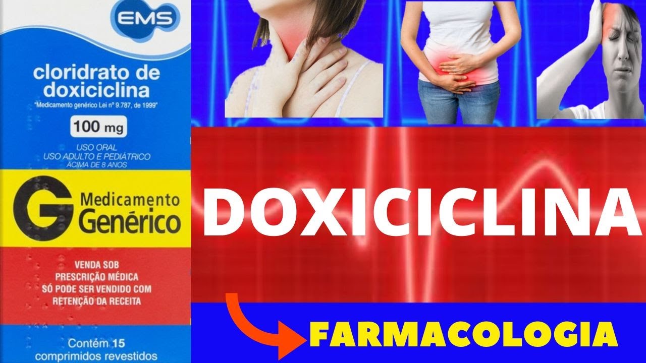 DOXICICLINA - (PARA QUE SERVE, COMO TOMAR, COMO FUNCIONA, EFEITOS COLATERAIS) - DOXICICLINA