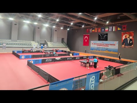 Table Tennis Senior Balkan Games 2025 Istanbul Turkey