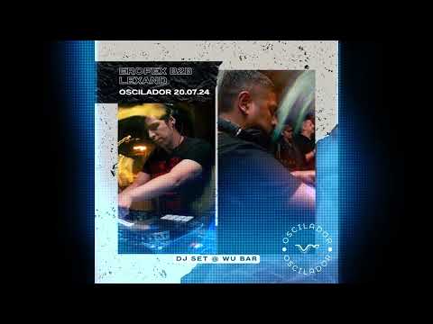 Erofex B2B Lexand Live Techno Mix from Oscilador