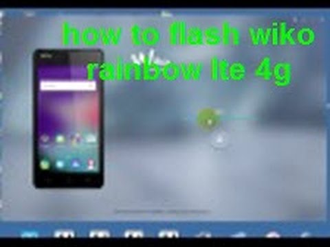 how to flash Wiko Rainbow Lite 4G