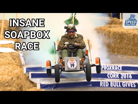 Soapbox Race CORK IRELAND: Ultimate Crash Compilation #soapboxredbullrace