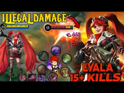 Lyala Illegal Damage Build | EASY KILLS | #mlbb #mlbbgameplay @ingame_dyrroth  #gameplay #gaming