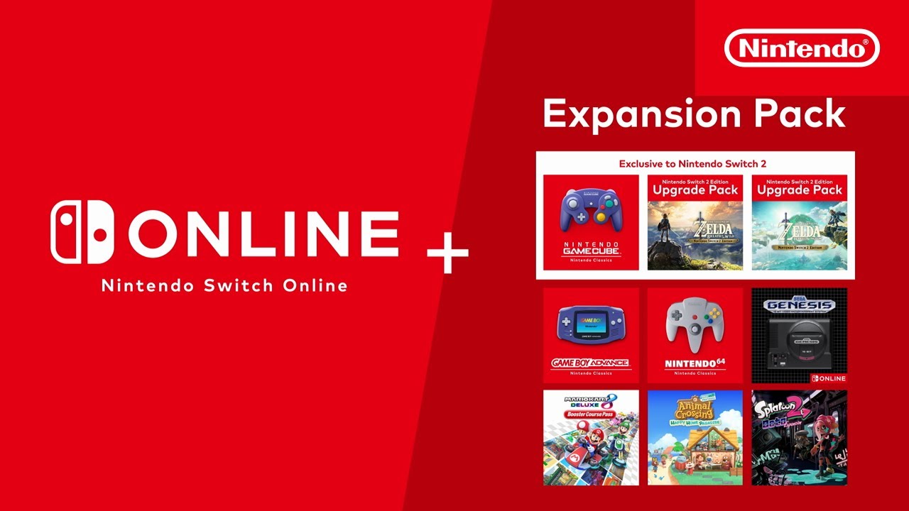 Nintendo Switch Online and Nintendo Switch Online + Expansion Pack — Overview Trailer
