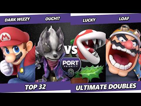 Port Priority 9 - Dark Wizzy & Ouch!? Vs. Lucky & Loaf - Smash Ultimate - SSBU
