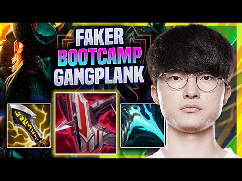 FAKER FIRST GAME IN EUW SOLOQ WITH GANGPLANK MID! - T1 Faker Plays Gangplank MID vs Kassadin!