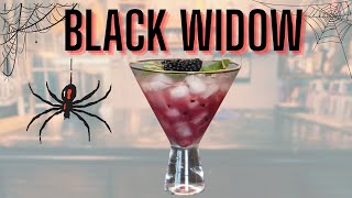 This Black Widow Cocktail Will Make Your Jaw DROP!