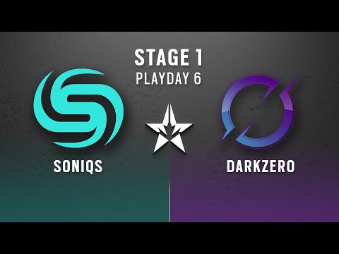 Soniqs vs DarkZero // North American League 2022 - Stage 1 - Playday #6