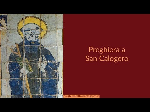Preghiera a San Calogero
