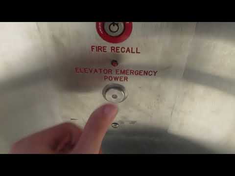 EPIC FAIL: Schindler 5500 MRL Side Elevator King Of Prussia Mall Orange Garage is broken - K.O.P PA