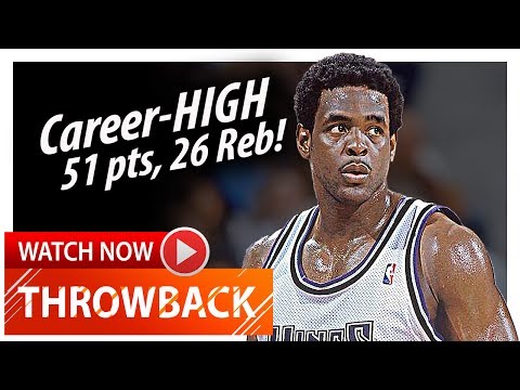 Throwback: Chris Webber Career-HIGH Highlights vs Pacers (2001.01.05) - EPIC 51 Pts, 26 Reb, 5 Ast!