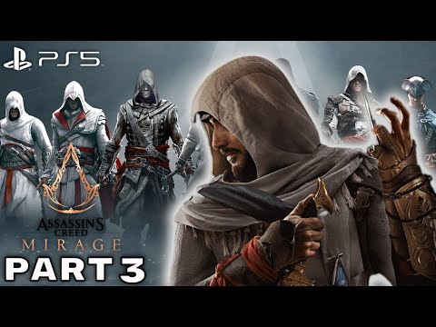 ASSASSIN'S CREED MIRAGE PS5 Walkthrough Gameplay Part 3 - (FULL GAME)