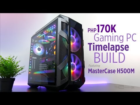 ($2,500) Php170K Gaming PC Time Lapse Build ft. MasterCase H500M, Intel i7 9700K & RTX 2080