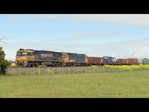 7AM5 Pacific National Container Train - PoathTV Australian Railways
