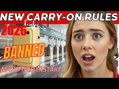 NEW Carry-On RULES for 2026 (Every Traveler Must Know!) Travel Hacks Uncovered