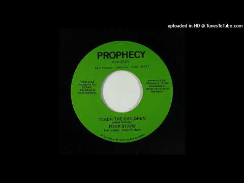 Rare Gospel 45 Four Stars - Teach The Children
