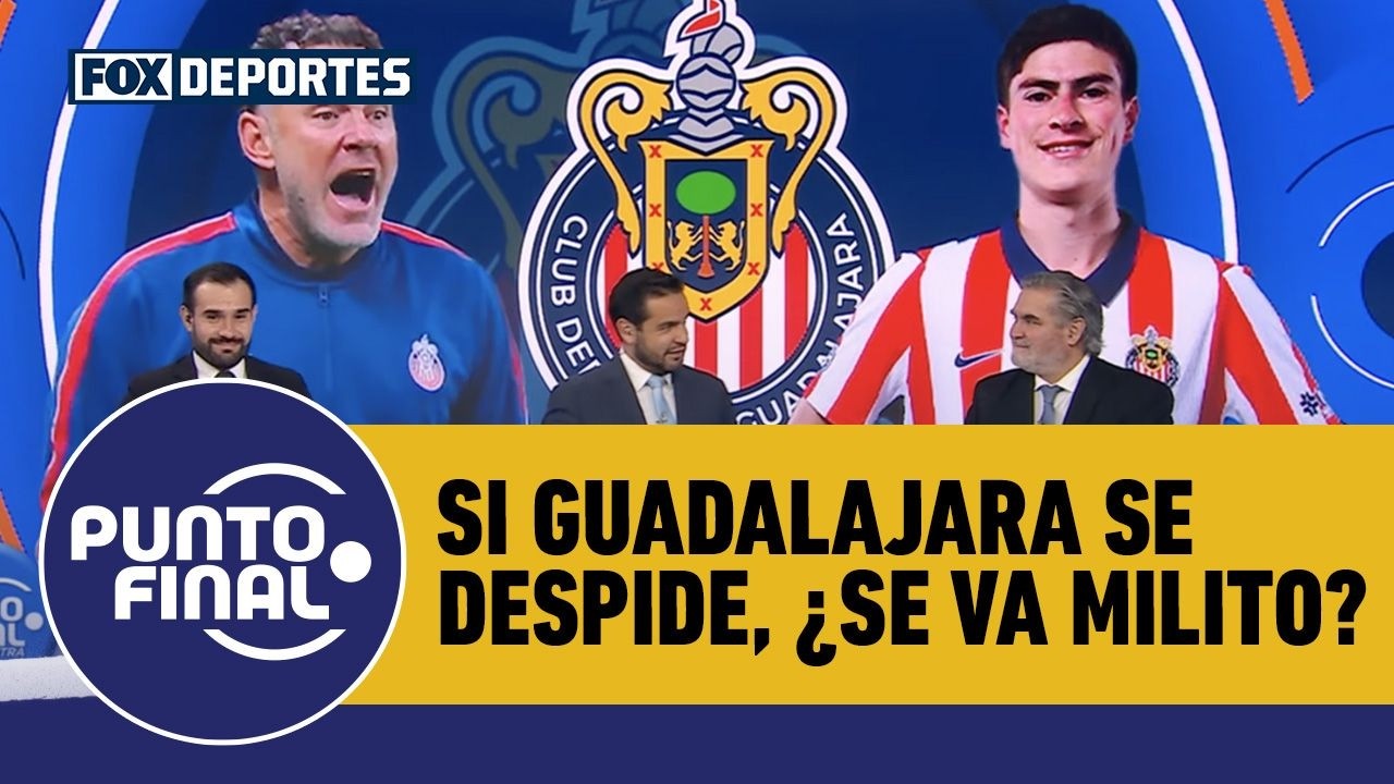🤔 ¿PREOCUPA CHIVAS? | Si Guadalajara se despide de la Leagues Cup, ¿se va Milito? | Punto Final