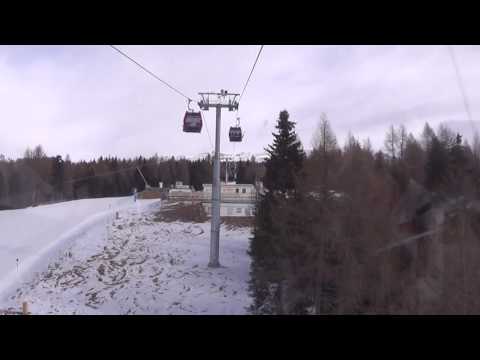 Risalita integrale cabinovia Leitner "Castelir - Le Fassane - La Morea" - Bellamonte (TN)