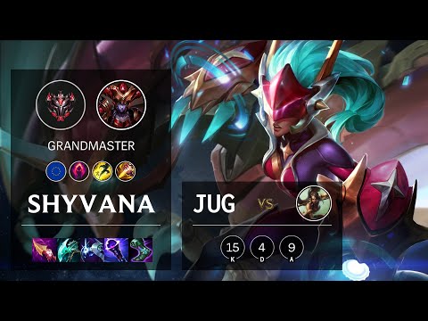 Shyvana Jungle vs Nidalee - EUW Grandmaster Patch 11.14