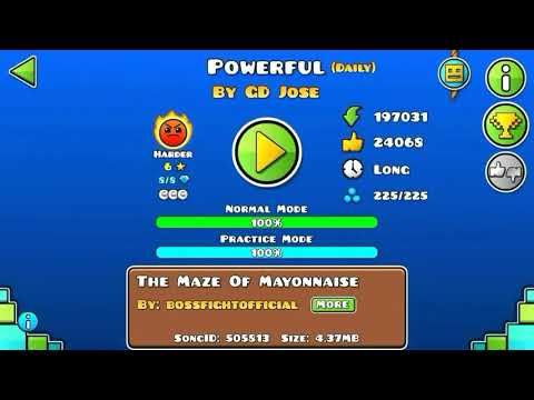 Spike Gauntlet [ Powerful By GD Jose (3 Coins) [ Geometry Dash 2.11 [ Jason Mc GD