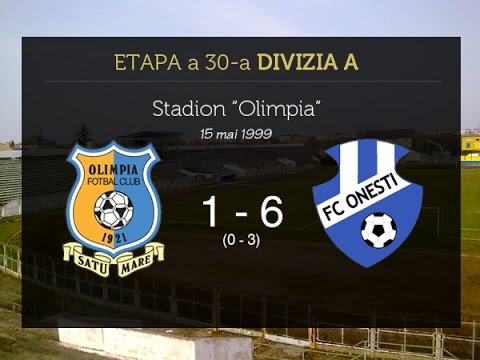 15.05.1999 Olimpia Satu Mare - FC Onesti 1-6, Etapa a 30-a, Divizia A