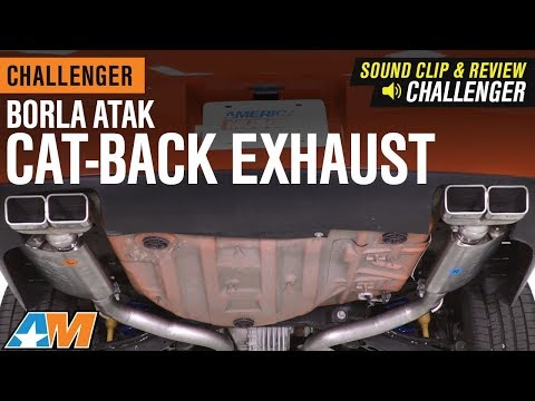 2009-2014 Challenger Borla ATAK Cat-Back Exhaust 5.7L HEMI Sound Clip & Review